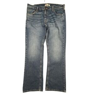 Signature by Levi Strauss Bootcut Jeans Mens 38x32‎ Medium Wash Denim Pants